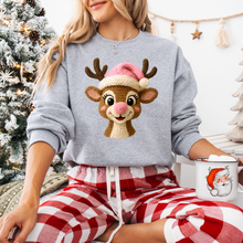 Load image into Gallery viewer, "Rudolph's Girlfriend" Crewneck
