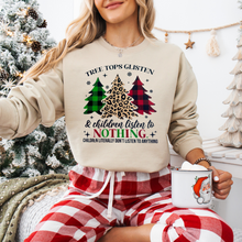 Load image into Gallery viewer, "Tree Tops Glisten....Children Don't Listen" Crewneck