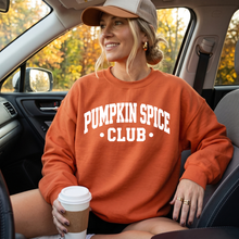 Load image into Gallery viewer, Pumpkin Spice Club Crewneck Sweatshirt