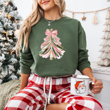 Load image into Gallery viewer, "Pink Christmas Tree" Crewneck