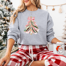 Load image into Gallery viewer, "Pink Christmas Tree" Crewneck