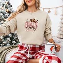 Load image into Gallery viewer, "Have a Holly Dolly Christmas" Crewneck