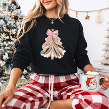 Load image into Gallery viewer, "Pink Christmas Tree" Crewneck