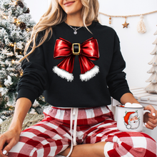 Load image into Gallery viewer, "Christmas Bow" Crewneck