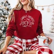 Load image into Gallery viewer, "Santa's Favorite Hot Mess" Crewneck