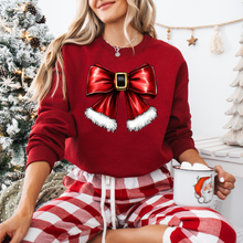 Load image into Gallery viewer, "Christmas Bow" Crewneck