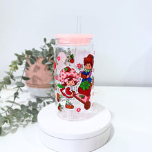 Load image into Gallery viewer, "Strawberry Shortcake" Can Glass