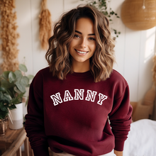 Load image into Gallery viewer, "NANA/NANNY" Crewneck Sweatshirt