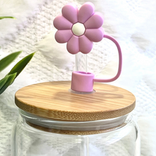 Load image into Gallery viewer, Flower Straw Topper
