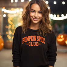 Load image into Gallery viewer, Pumpkin Spice Club Crewneck Sweatshirt
