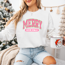 Load image into Gallery viewer, "MERRY GRINCHMAS" Crewneck