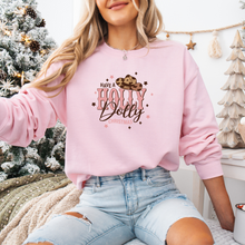Load image into Gallery viewer, "Have a Holly Dolly Christmas" Crewneck