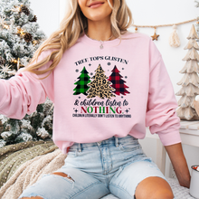 Load image into Gallery viewer, "Tree Tops Glisten....Children Don't Listen" Crewneck