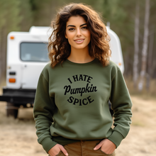 Load image into Gallery viewer, I HATE Pumpkin Spice Crewneck Sweatshirt