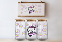 Load image into Gallery viewer, "Ballet" Hello Kitty - Can Glass (Acrylic/Plastic)