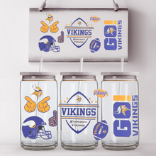Load image into Gallery viewer, Minnesota Vikings - Can Glass