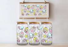 Load image into Gallery viewer, "Peach & Yoshi" Can Glass - Acrylic/Plastic