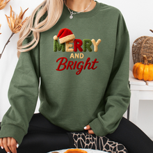 Load image into Gallery viewer, "Merry & Bright" Crewneck