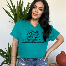 Load image into Gallery viewer, "Wildflower Book" Tee