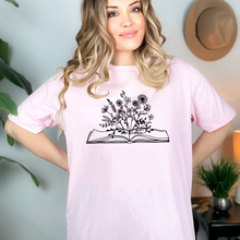 Load image into Gallery viewer, "Wildflower Book" Tee