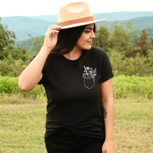 Load image into Gallery viewer, "Pocket Flower" Tee