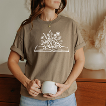 Load image into Gallery viewer, "Wildflower Book" Tee