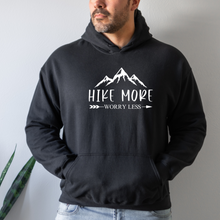 Load image into Gallery viewer, "Hike More, Worry Less" Hoodie