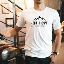 Load image into Gallery viewer, "Hike More, Worry Less" Tee