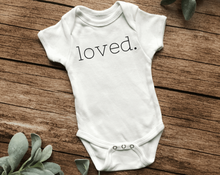 Load image into Gallery viewer, Bunny Neutral Baby Gift Box - "loved." design