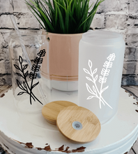 Load image into Gallery viewer, "Little Wildflower" - Can Glass
