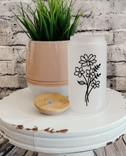 Load image into Gallery viewer, "Wildflowers" - Can Glass