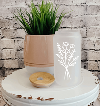 Load image into Gallery viewer, "Wildflower Bunch" - Can Glass