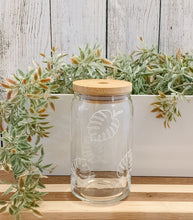 Load image into Gallery viewer, "Monstera Leaf" - Can Glass