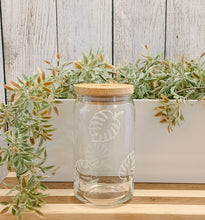 Load image into Gallery viewer, "Monstera Leaf" - Can Glass