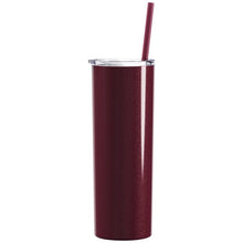 Load image into Gallery viewer, "KILLIN' IT" Rosewood Glitter Stainless Steel Tumbler