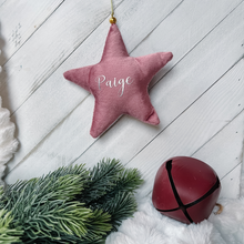 Load image into Gallery viewer, Velvet Star Decoration
