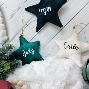 Velvet Star Decoration