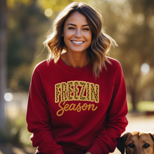 Load image into Gallery viewer, "Freezin Season" Crewneck Sweatshirt
