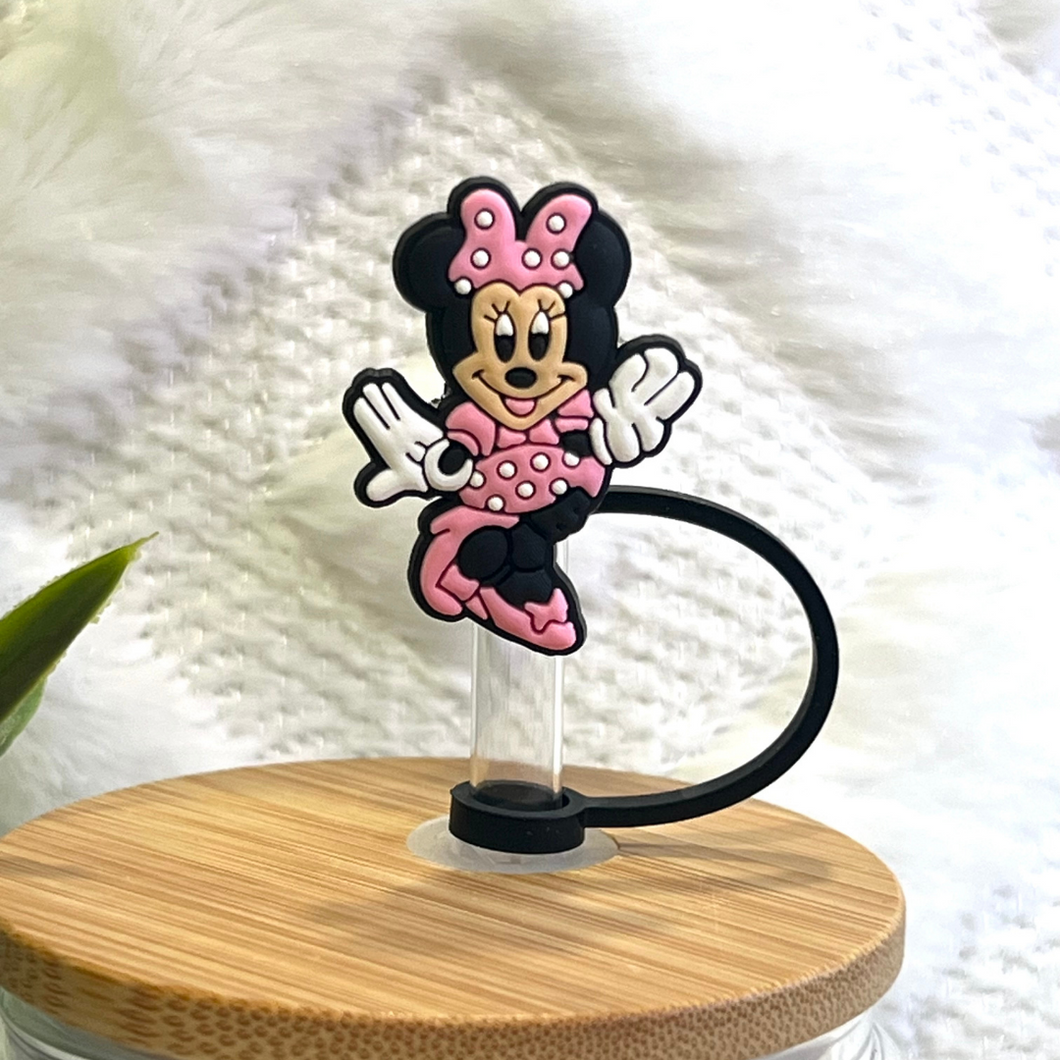 Minnie Mouse Straw Topper