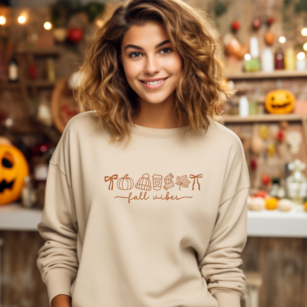 Fall Vibes Crewneck Sweatshirt