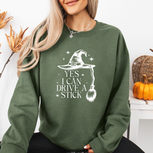 Load image into Gallery viewer, Yes I Can Drive a Stick Crewneck Sweatshirt
