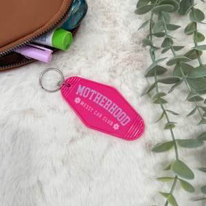 "Motherhood" Motel Keychain