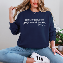 Load image into Gallery viewer, "Probably gonna jingle some of the way" Crewneck
