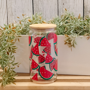 "WATERMELON" - Can Glass