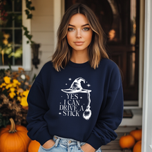 Load image into Gallery viewer, Yes I Can Drive a Stick Crewneck Sweatshirt
