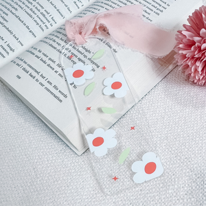 Cute Flower Bookmark