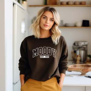 'MOODY" Crewneck Sweatshirt