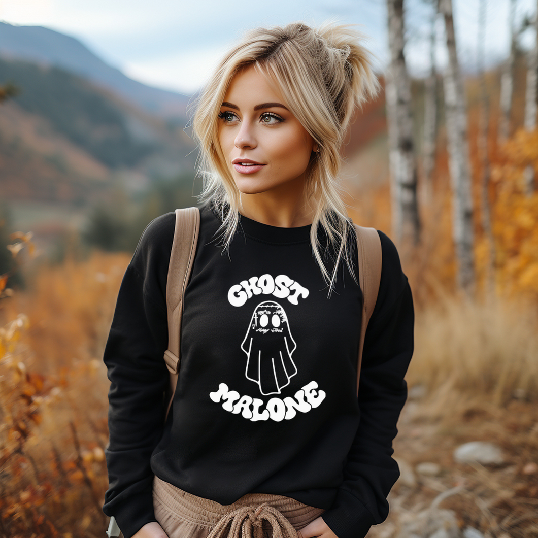 Ghost Malone Crewneck Sweatshirt