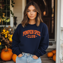 Load image into Gallery viewer, Pumpkin Spice Club Crewneck Sweatshirt
