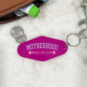 "Motherhood" Motel Keychain